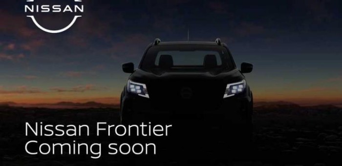 11月28日首發 新款日產Frontier預告圖